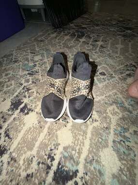 Adidas Puremotion Adapt Slip-On Leopard Print Sneakers